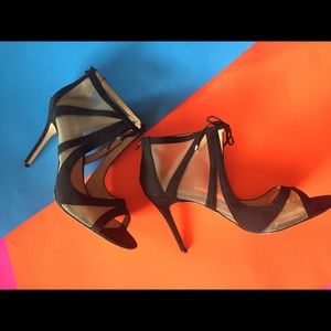 Nina cloth and leather